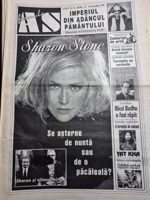 ziarul formula as 21 - 28 octombrie 1996 - interviu regele mihai