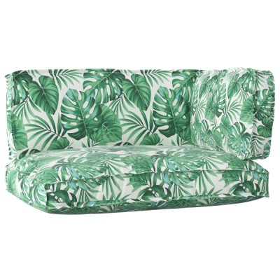 vidaXL Set de perne pentru palet 3 pcs model frunze 120 x 80 x 12 cm foto