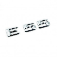 Emblema E 55 pentru spate portbagaj Mercedes
