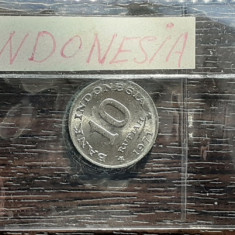 SET 3 MONEDE INDONESIA - 5 RUPIAH 1979, 10 RUPIAH 1971, 25 RUPIAH 1994, AUNC/UNC