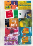 bnk card Cartele telefonice - Prepaid - lot 20 cartele diferite (4)