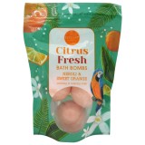 Bombe Efervescente cu Sare de Baie, ELYSIUM, Spa Citrus, 3 x 50 g