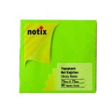 Notite Autoadezive 75 x 75 mm Verde Pastel, 80 File/Bloc