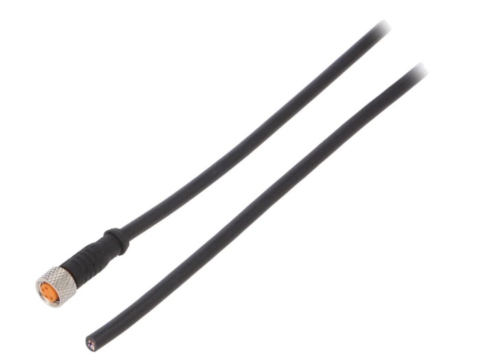Cablu M8 4 pini, 2m, IP67