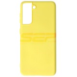 Husa Silicon Galben Samsung Galaxy S21 - Calitate Superioara