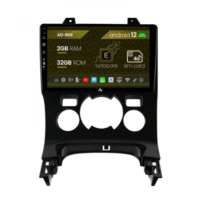 Navigatie Peugeot 3008 5008, Android 12, E-Octacore 2GB RAM + 32GB ROM, 9 Inch - AD-BGE9002+AD-BGRKIT259 foto
