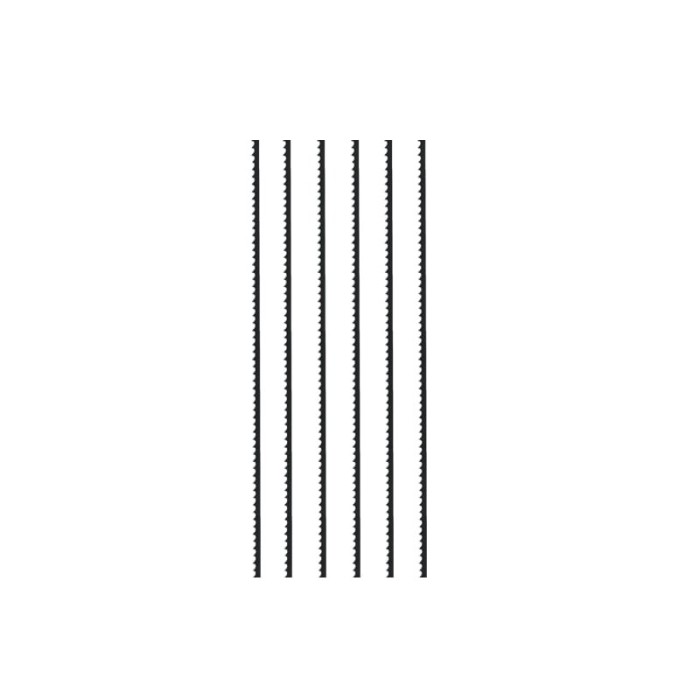 Set lame pentru fierastrau de traforaj Scheppach 88000011, 25 DPI, 6 bucati