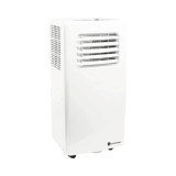 Aer Conditionat Portabil Smartwares 9000 BTU, 2500W, Clasa A, Timer, Telecomanda, Roti, Alb