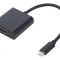 Adaptor USB-C la HDMI Negru 0.23m
