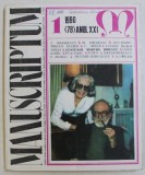 REVISTA MANUSCRIPTUM NR. 1 1990 (78) ANUL XXI