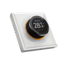 Termostat inteligent de ambient pentru centrala BIRAI&reg; Design modern Smart Controlat Prin Internet/Smartphone WI-FI Aplicatia Tuya Programare Saptaman