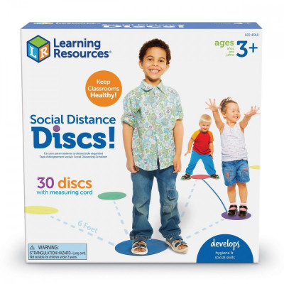 Discuri colorate - Distantare sociala PlayLearn Toys foto
