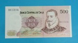Bancnotă Chile (pick 153) 500 Pesos 1999 UNC serie: KN 1370104