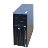 Unitate PC Second Hand, HP Z420 TOWER Workstation, Procesor XEON E5 1620 V2, Memorie RAM 8 GB, SSD 256 GB NOU, Windows 10 Pro, Placa video Nvidia NVS3