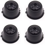 Cumpara ieftin Set 4 Capsule cafea, reutilizabila, reincarcabila, compatibil Dolce Gusto, negru