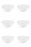 Set boluri, 6 piese, 1.5 L, Plastic, Transparent natur