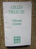 Diferență și repetiție - Gilles Deleuze, Babel 1995, Filosofie