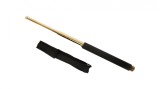 Baston Telescopic Autoaparare IdeallStore&reg;, 65cm, Otel Carbon, Auriu, Husa Inclusa