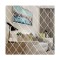 Set 32 de oglinzi autocolante pentru perete, flippy, sub forma de romb, acril, 14.2x23.6x15.5 cm