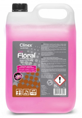 CLINEX Floral Blush, 5 litri, detergent lichid pentru curatarea pardoselilor foto