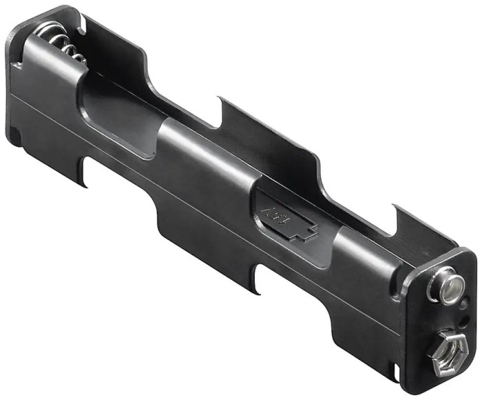 Suport baterii 4x AA R6 cu mufa Tip 9V 11464 Goobay