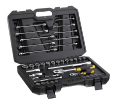 Stanley STMT82832-1 Set tubulare 1/4&amp;quot;+1/2&amp;quot;+ chei - 41 piese foto
