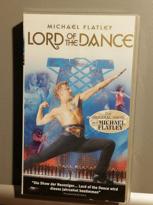 caseta VHS Originala M.Flatley - Lord of The Dance (Polygram/GERMANY) - ca Noua foto