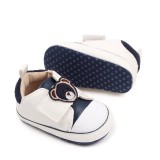 Tenisi bleumarine cu alb pentru baietei - Teddy (Marime Disponibila: 6-9 luni