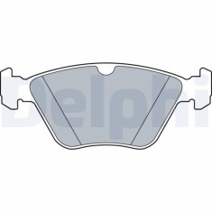 Placute frana Mercedes Clasa E (W211) 03.02-03.09, Clasa E T-Model (S211) 02.03-07.09, Fata, DELPHI