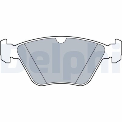 Placute frana Mercedes Clasa E (W211) 03.02-03.09, Clasa E T-Model (S211) 02.03-07.09, Fata, DELPHI foto