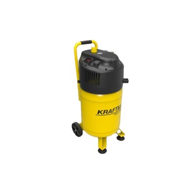 Compresor fara ulei 30L 10bar 1.5kW 240L/min KD1417 Kraftdele foto
