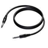 Cablu Audio Jack 6.3mm Mono Tata-Tata 1.5m, Mixer, Amplificator, Sistem Audio Profesional