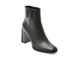 Botine ALDO negre, A1753B, din piele naturala