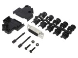 Conector D-Sub 26 PIN Mamă 45&deg; Lipire Cablu Gold
