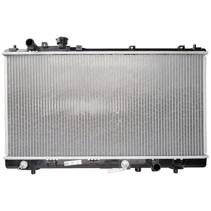 Radiator racire Mazda Premacy (Cp), 03.1999-07.2001, Motorizare 1, 8 84kw Benzina, tip climatizare Cu/fara AC, cutie automata, diametru intrare/iesir