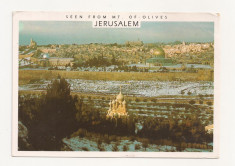 FA3 - Carte Postala -ISRAEL - Jerusalem, Mot. Of Olives covered in snow foto