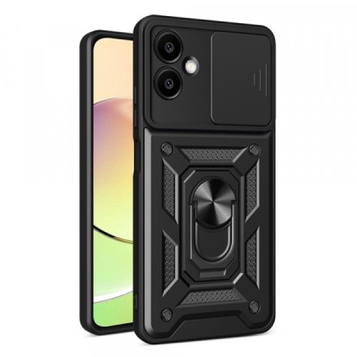 Husa pentru Samsung Galaxy A06 A065, Techsuit, CamShield, Neagra foto