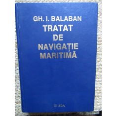 TRATAT DE NAVIGATIE MARITIMA-GH.I.BALABAN