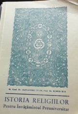 ISTORIA RELIGIILOR MANUAL PENTRU SEMINARIILE TEOLOGICE foto