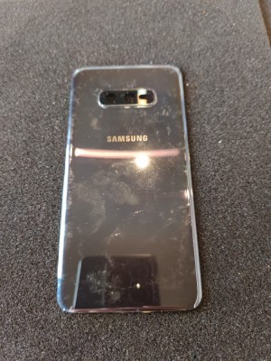 Capac original Samsung Galaxy S10E (SH) cu geam camera NEGRU foto