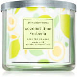 Bath &amp; Body Works Coconut Lime Verbena lum&acirc;nare parfumată 411 g