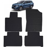 Set Premium de Covorase de Cauciuc pentru Podea Negru pentru Kia Sorento MQ4 din 2020 Performance AutoTuning