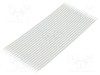 Conector cablu jumper flexibil TE Connectivity Flexstrip 20 pini 2,54mm drepte 101,6mm