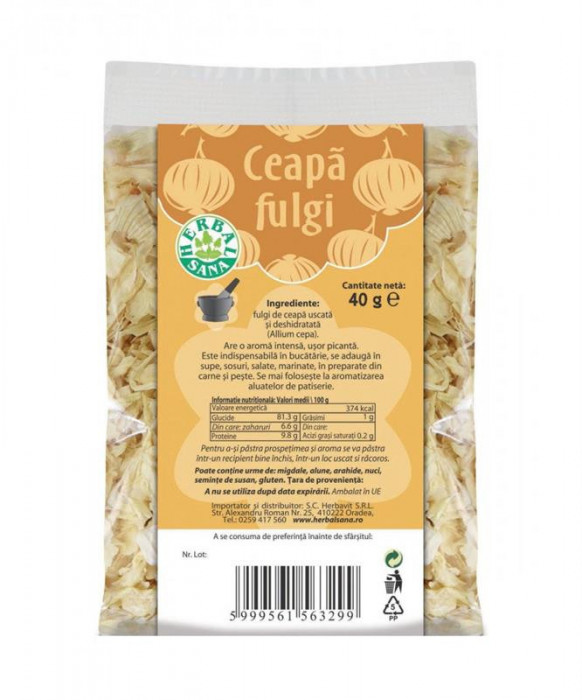 Ceapa Fulgi 40 grame Herbavit