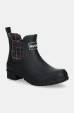 Barbour cizme Kingham femei, culoarea negru, LRF0088BK11