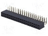 Conector 40 pini, seria {{Serie conector}}, pas pini 2.54mm, CONNFLY - DS1024-2*20R0