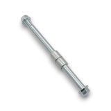 Ax Roată Spate Cross 300cc M14, Diametru 15mm, Lungime 225mm, Cu Bucșe Și Piuliț... Cod Produs: MX_NEW XT97300-529