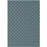 Covor Premium Belgian Model Sparta 19249-799, Marime 80 x 150 cm, Albastru, Antialergic, Polipropilena, Living, Dormitor, Sufragerie, Birou