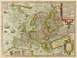Harta Europa 1620 |