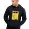 Hanorac Barbati Negru - Don`t Speak - XL